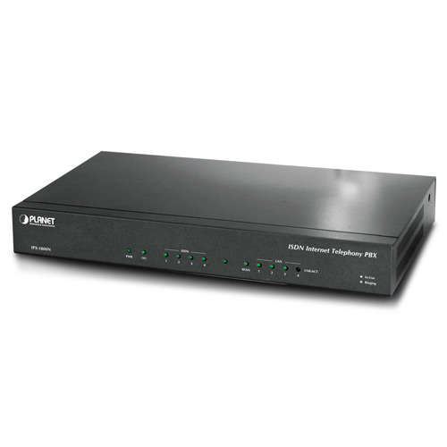 Internet Telephony PBX System with ISDN Support IPX-1800N