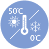 50°C~0°C