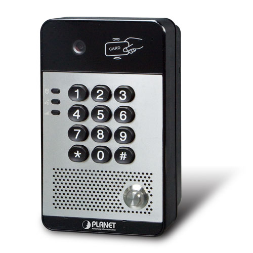 720p SIP Multi-unit Video Door Phone with RFID and PoE HDP-5240PT