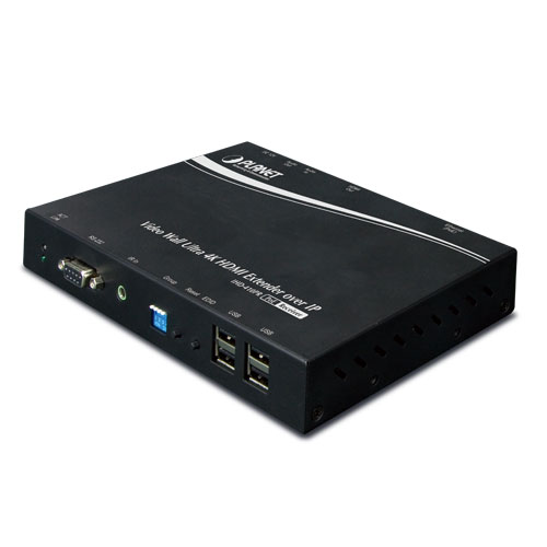Video Wall Ultra 4K HDMI/USB Extender Receiver over IP with PoE IHD-410PR