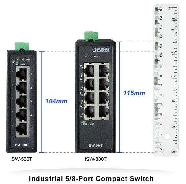 ISW-800T - Fast Ethernet Switch - PLANET Technology