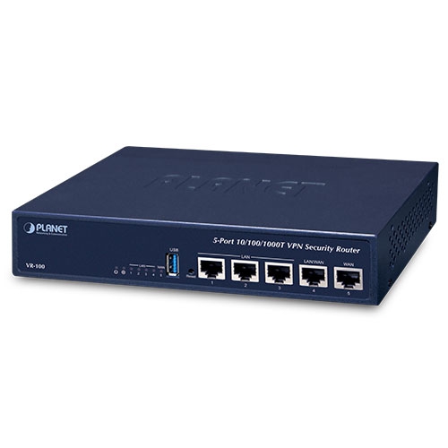5-Port 10/100/1000T VPN Security Router VR-100
