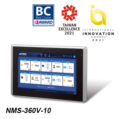 Renewable Energy Management Controller with LCD Touch Screen (10”/12”) NMS-360V