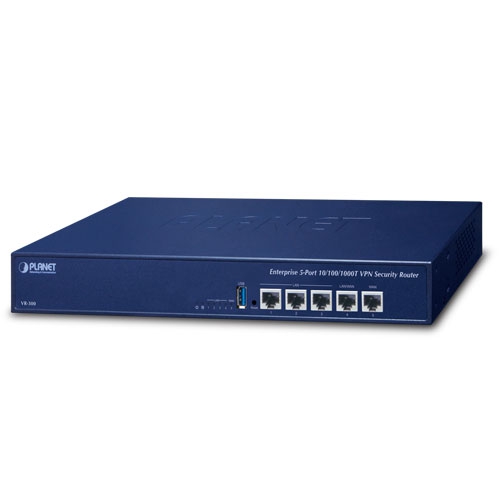 Enterprise 5-Port 10/100/1000T VPN Security Router VR-300