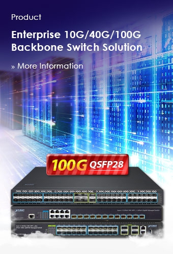 Enterprise 10G/40G/100G Backbone Switch Solution, Layer 3 Managed Ethernet Switches
